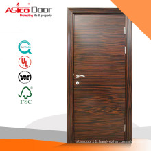 ASICO Walnut Veneer Wooden Flush Door For Hotel